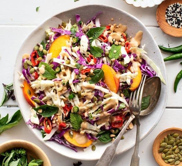 Salade d'été asiatique fraiche : Une recette fraiche et de saison qui va vous régaler