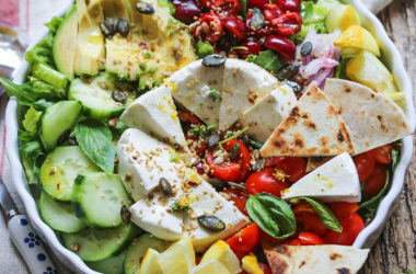 salade avocat feta grille