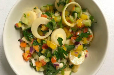 salade de coeurs de palmier