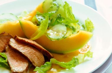 salade de magrets de canard et melon