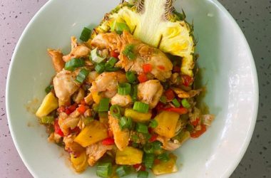 salade poulet ananas