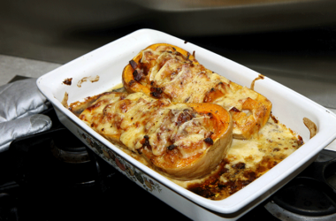 Recette gratin de courge butternut