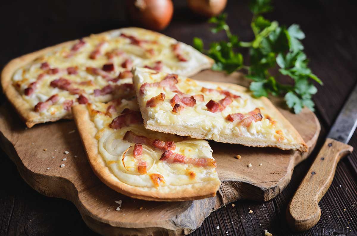 Recette de flammekueche