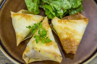 Recette feuille de brick au chèvre chaud